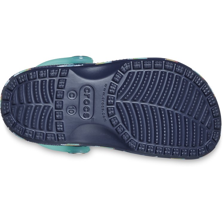 Classic Snow Cone Clog T - Navy