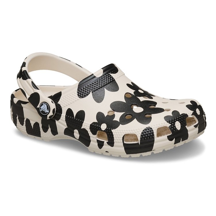 Classic Pop Petals Clog - Summit White/Multi