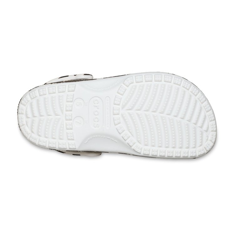 Classic Pop Animal Clog - Chalk/Multi