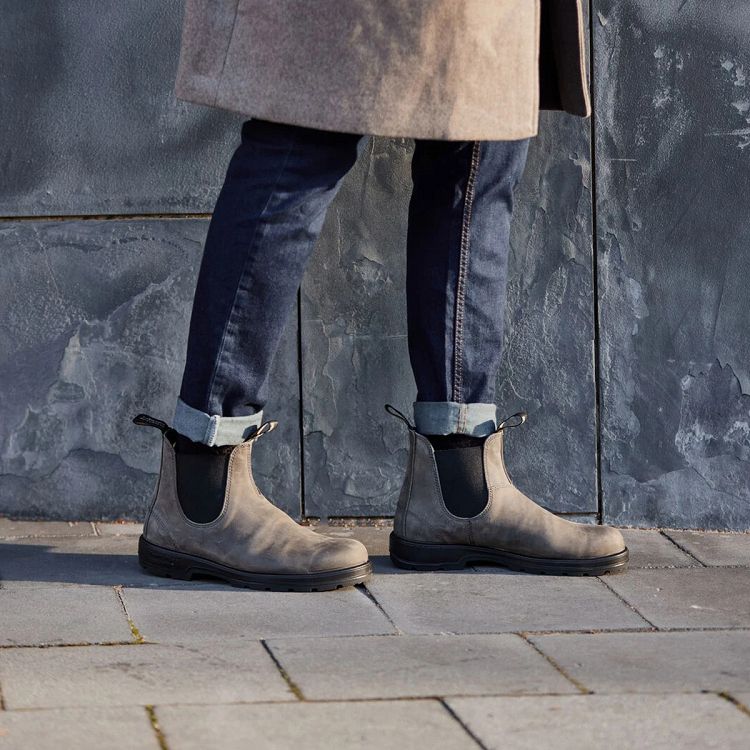 ELASTIC SIDE BOOT - CLAY