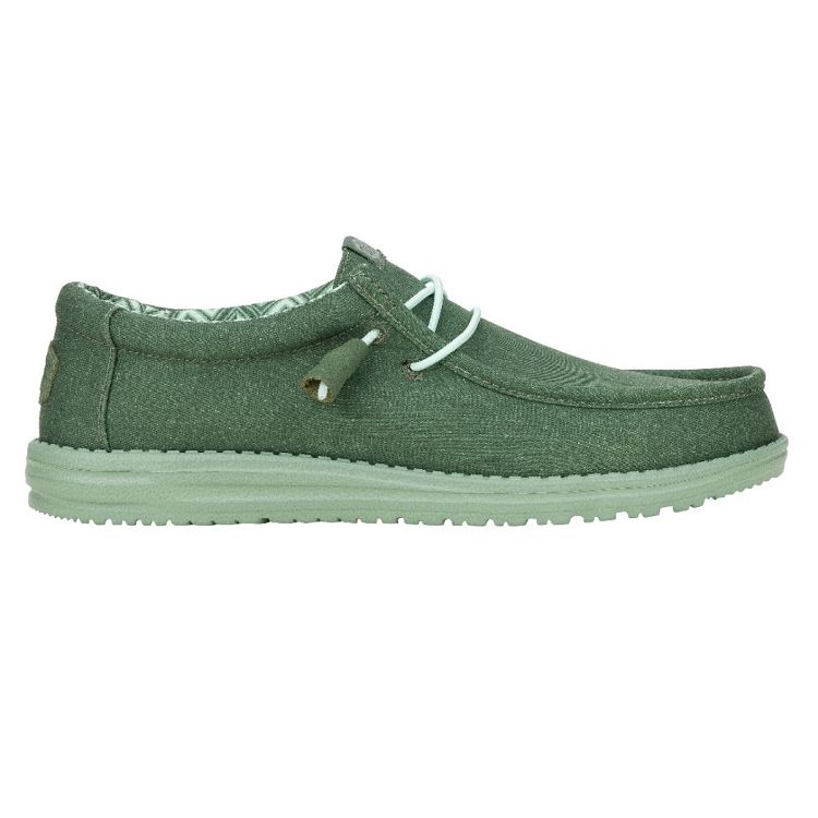 Wally Stretch Canvas - Duck Green/Iceberg Green