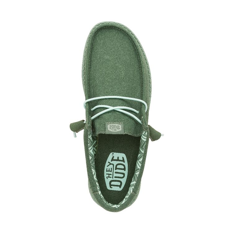 Wally Stretch Canvas - Duck Green/Iceberg Green
