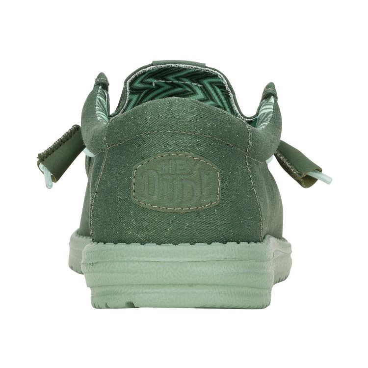 Wally Stretch Canvas - Duck Green/Iceberg Green