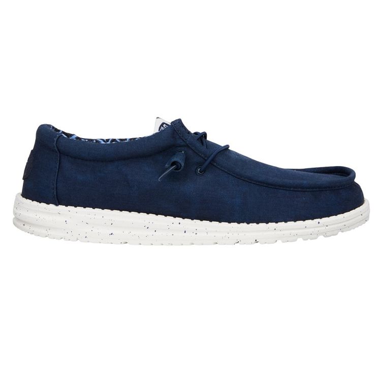 Wally Stretch Canvas - Navy