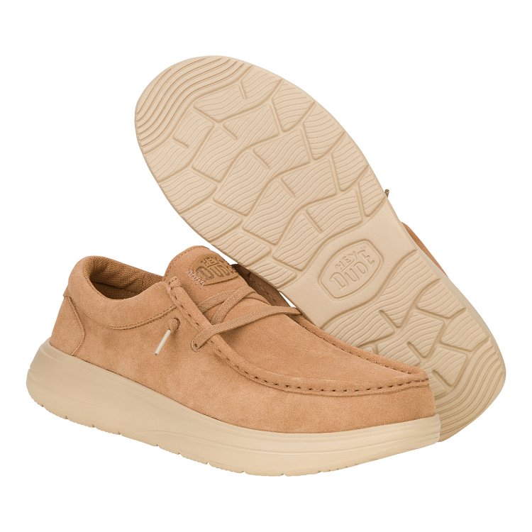 Wally COMF Suede - Tobacco Brown/Irish Cream