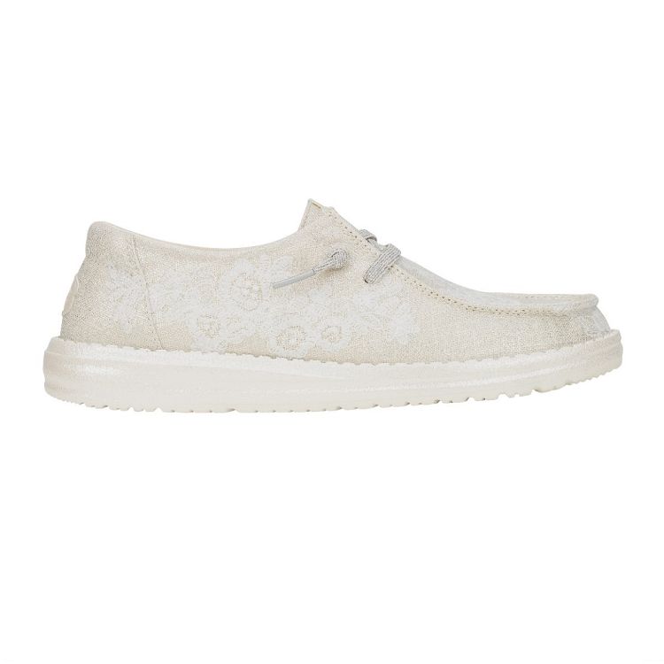 Wendy Floral Lace - Egret