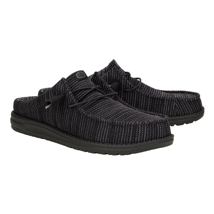 Wally Slip Stretch Sox - Black