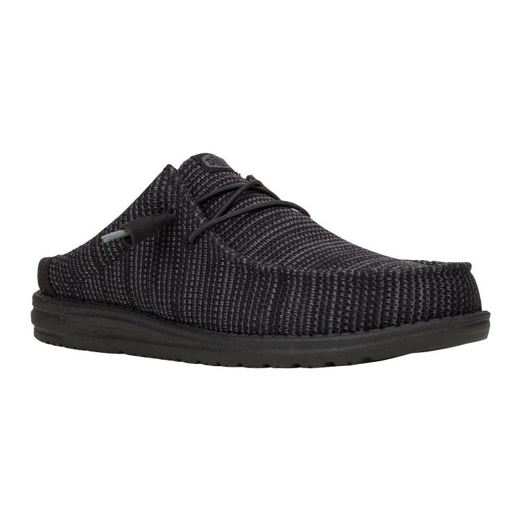 Wally Slip Stretch Sox - Black