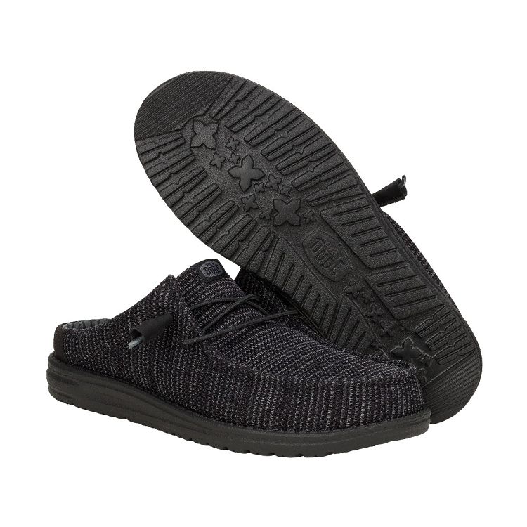 Wally Slip Stretch Sox - Black
