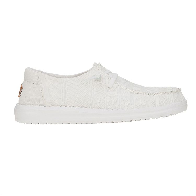 Wendy Crochet Lace - White
