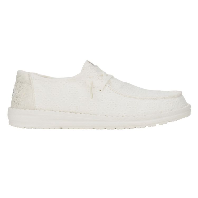 Wendy Eyelet Lace - White