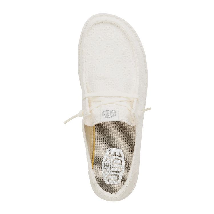 Wendy Eyelet Lace - White