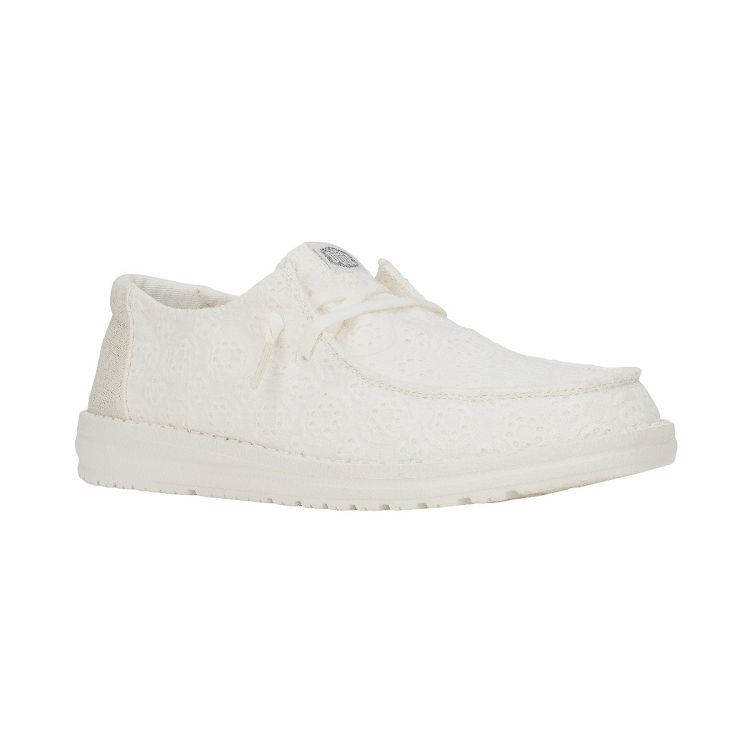 Wendy Eyelet Lace - White