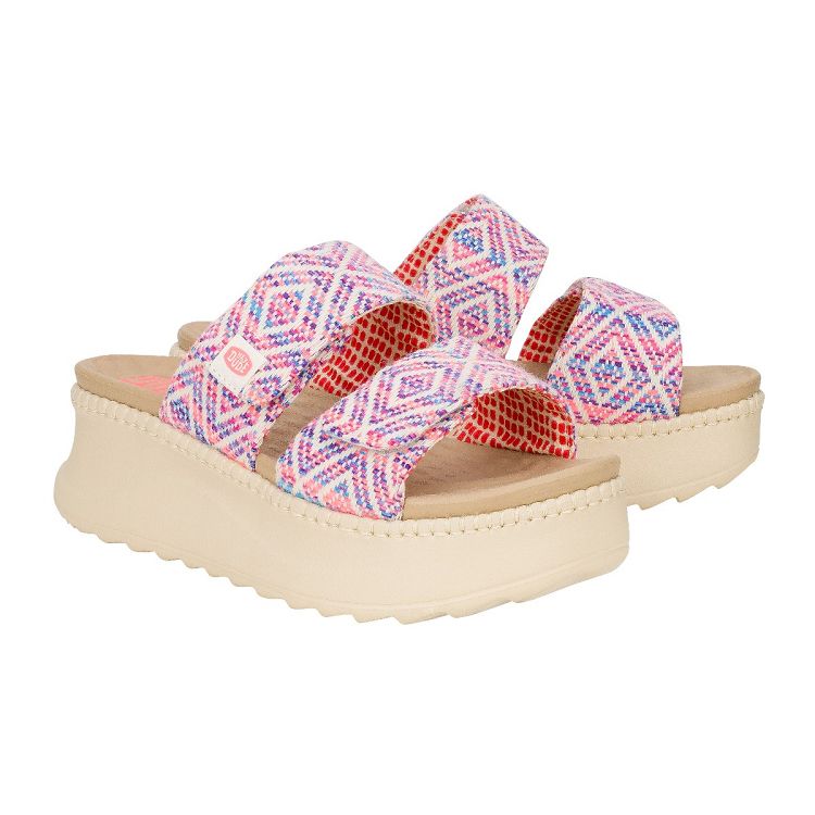 Delray Slide Surf Baja - Blue/Pink/Multi