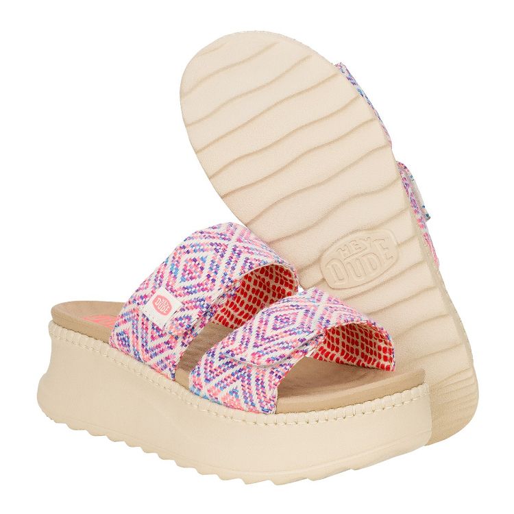Delray Slide Surf Baja - Blue/Pink/Multi