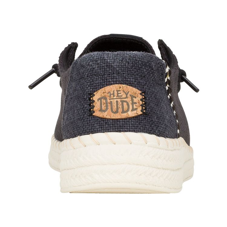Wendy Espadrille Woven - Black