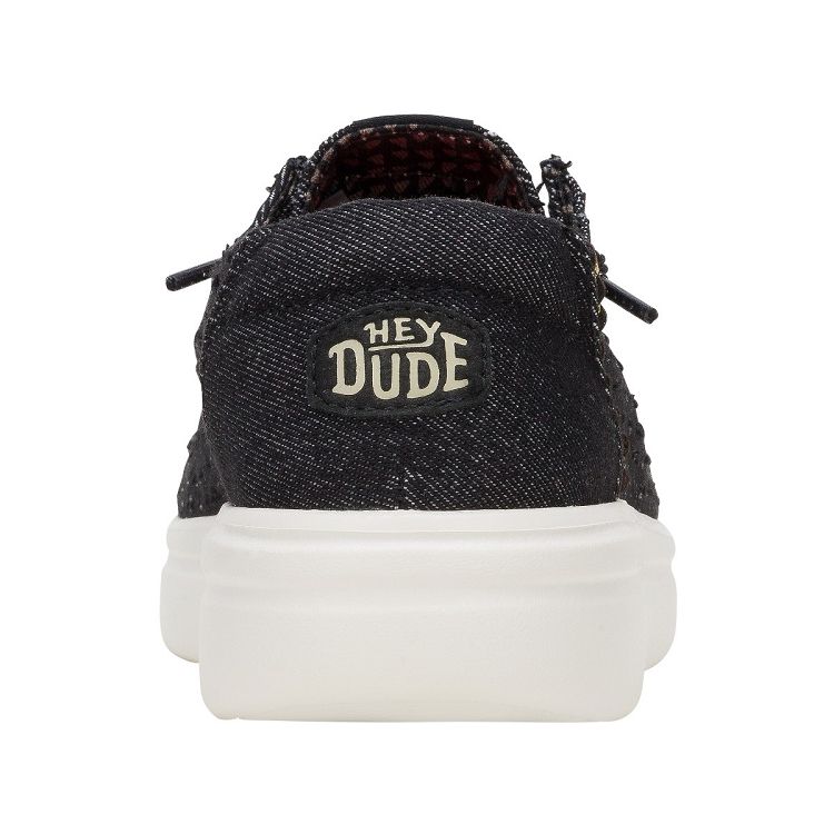Wendy Rise Perf Canvas - Black