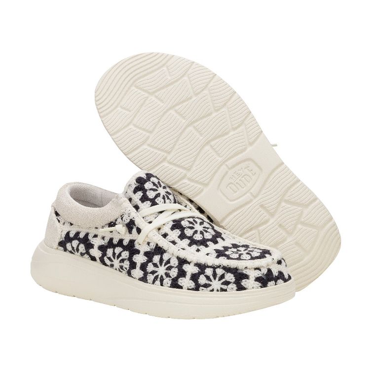 Wendy COMF Cottage Crochet - Black/Multi