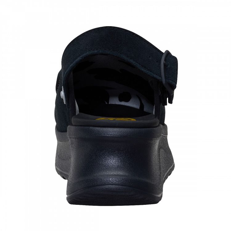 Delray Clog Suede - Black