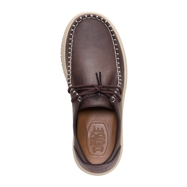 Wally NXT Moc Leather - Mole Brown/Wood Ash