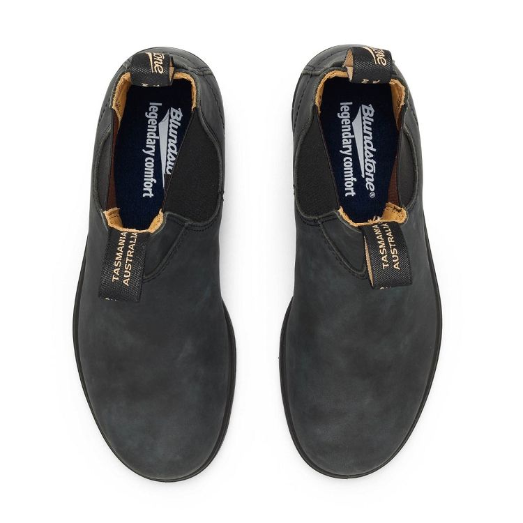 ELASTIC SIDE BOOT - RUSTIC BLACK