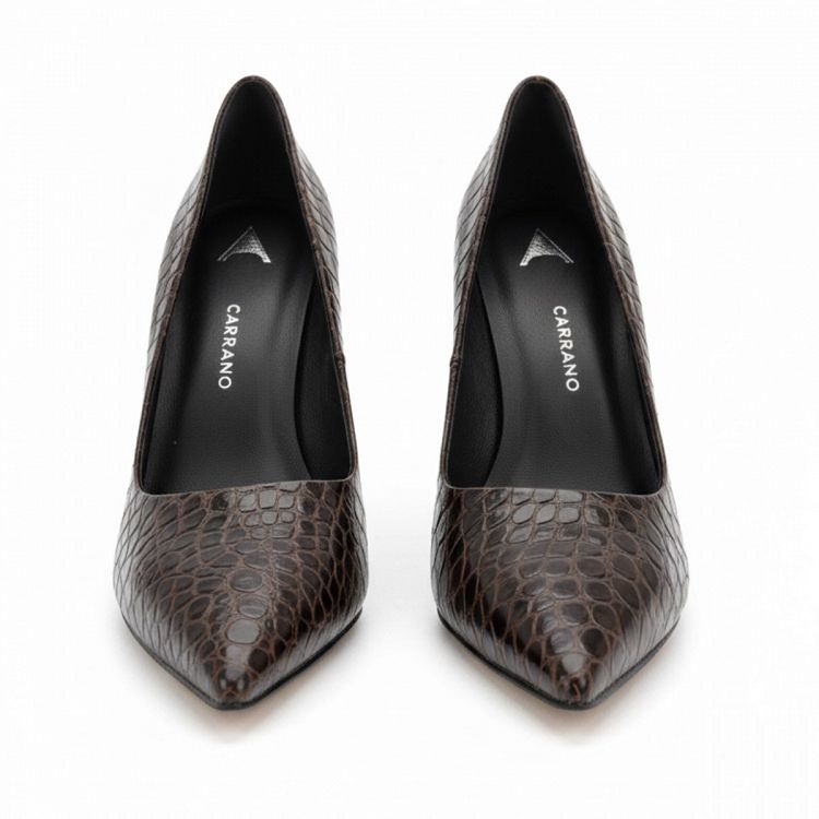 754001-CAB01 CROCODILLE - COFFEE