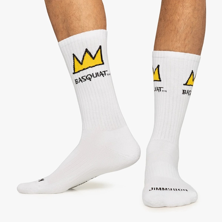 Athletic Basquiat Crown - White