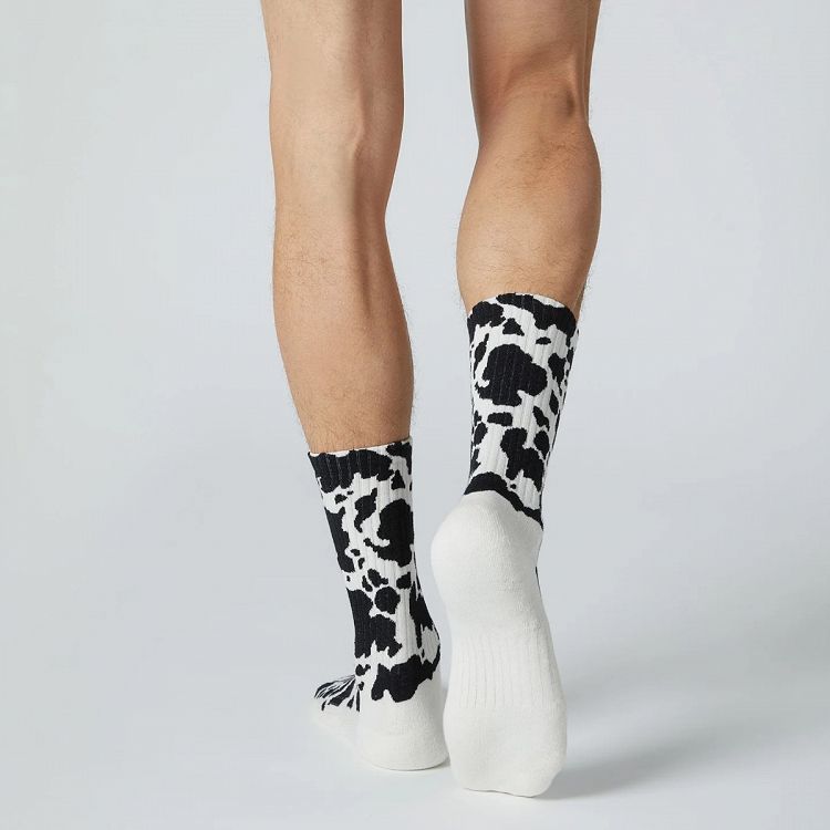 Athletic Cow Print - Milk