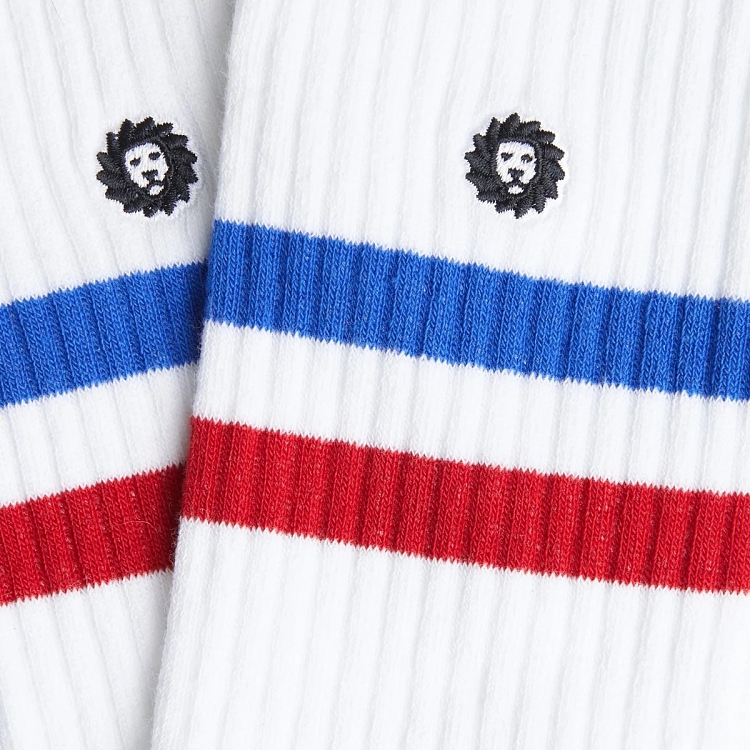 Athletic Essentials Stripes - White