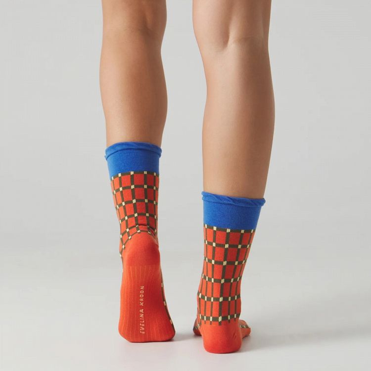 Evelina Kroon Pattern 2 - Orange Blue