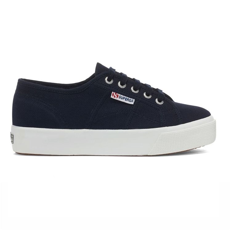 2730-COTU - Navy-FWhite - White