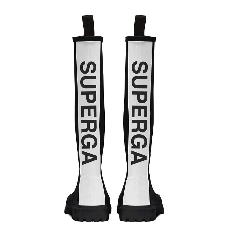 799 RUBBER BOOTS LETTERING - Black