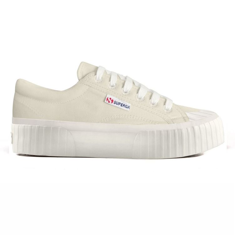 2631 STRIPE PLATFORM - Beige Lt EggShell-FAvorio