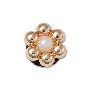 Gold and Pearl Tiny Flower