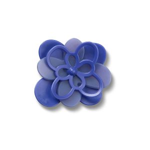 Blooming Dark Blue Flower