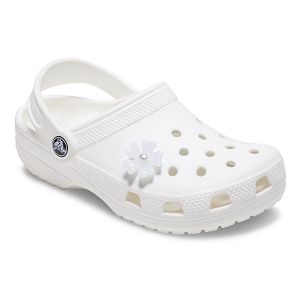 Tiny White Matte Pearl Flower