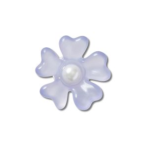 Lavender Matte Pearl Flower