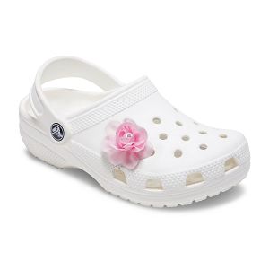 Pink Fabric Flower With Pearl