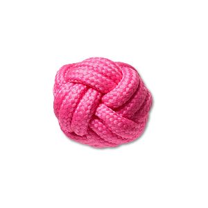 Pink Knotted Puff