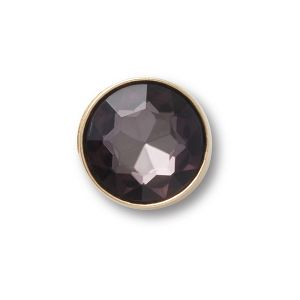 Gold and Black Circle Gem
