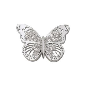 Silver Cutout Butterfly