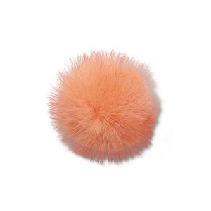 Orange Long Hair Puff