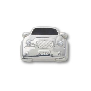 Silver Crocs Car