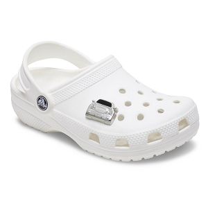 Silver Crocs Car