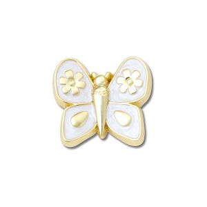 Gold Pearlized Butterfly