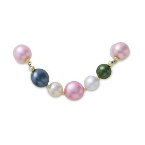Multi Colored Pearl Chain