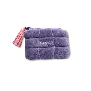 Purple Terry Cloth Pouch
