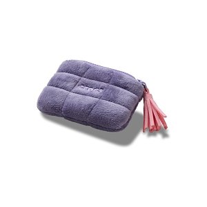 Purple Terry Cloth Pouch