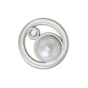 Silver Ring With Pearl
