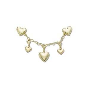 Gold Heart Chain